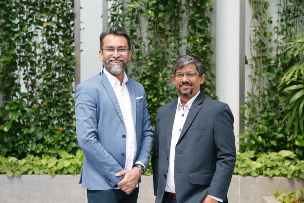 Founders of Asia Mobiliti - Ramachandran Muniandy (on the left) and Premesh Chandran (on the right)